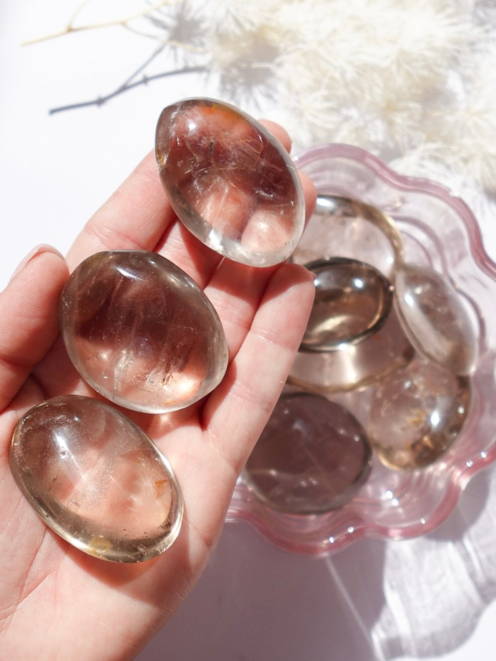 Smoky Quartz Palmstone