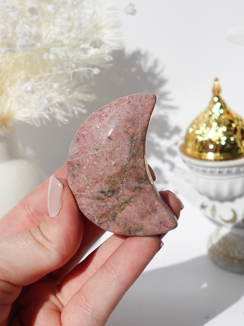 Rhodonite Moon