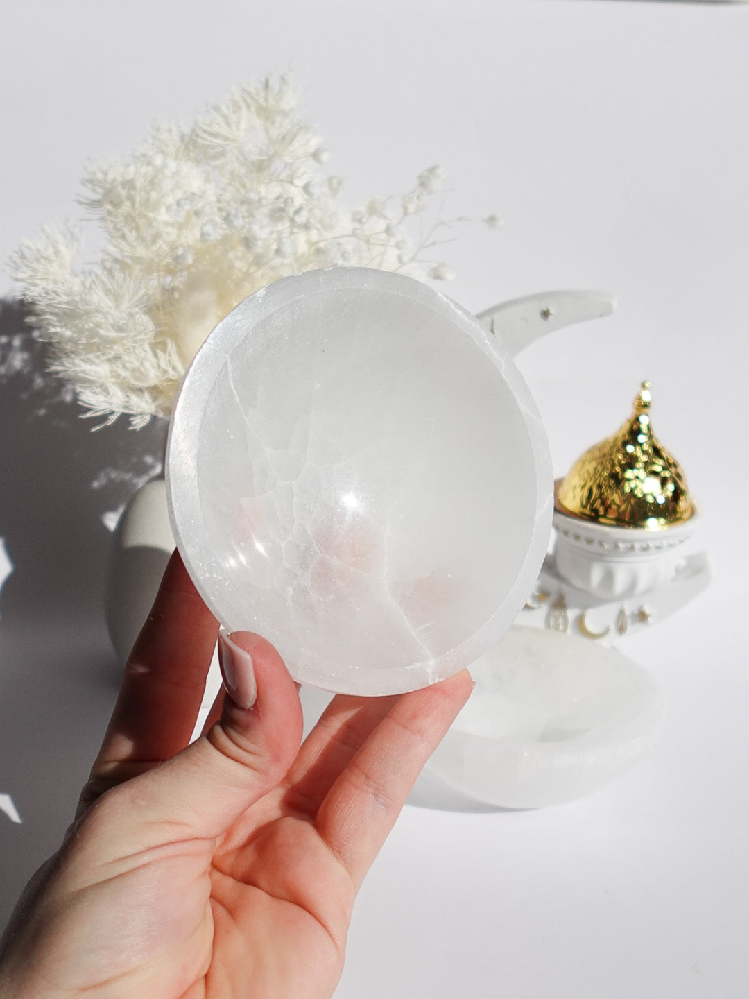 Selenite Bowl