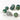 Moss Agate Mini Sphere Healing Crystal.