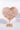 Pink Amethyst Heart on Stand