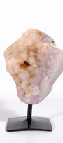 Pink Amethyst Cluster on Stand
