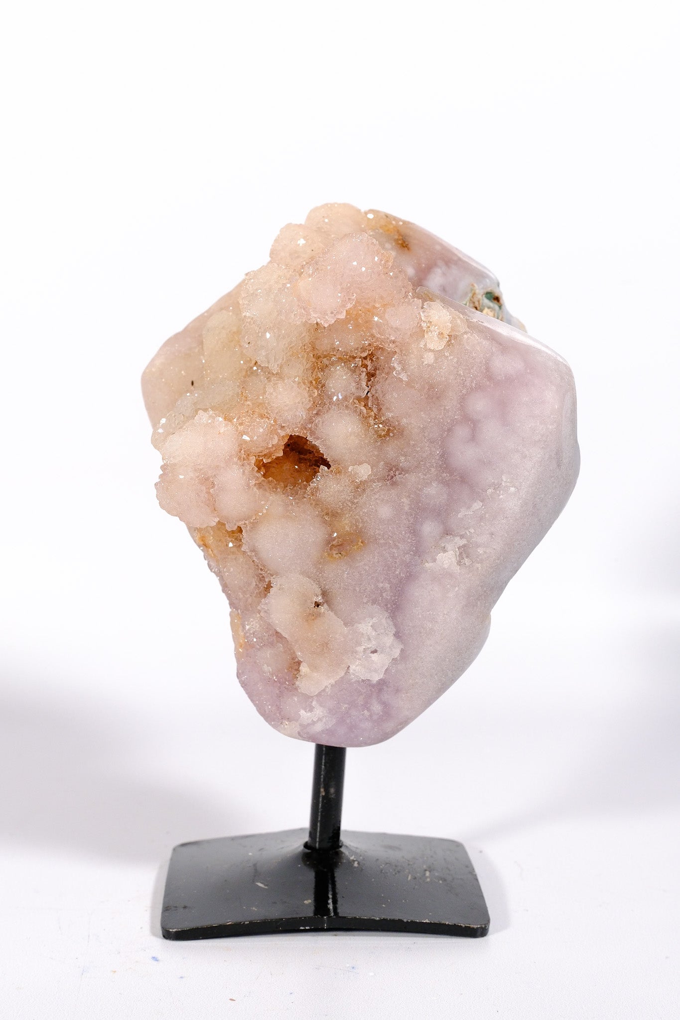 Pink Amethyst Cluster on Stand