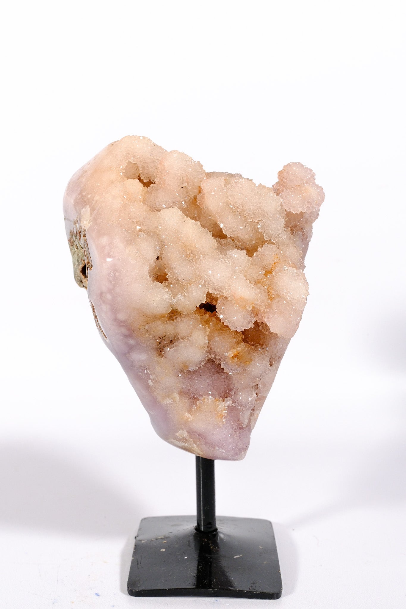 Pink Amethyst Cluster on Stand