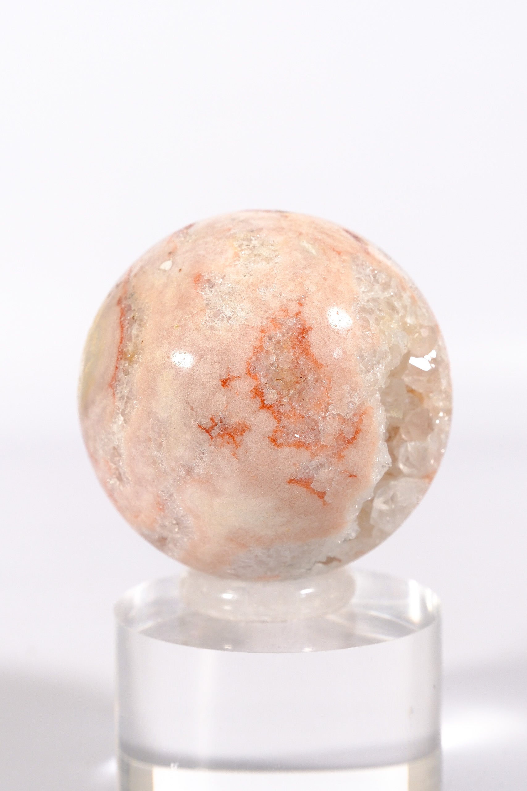 Pink Amethyst Sphere