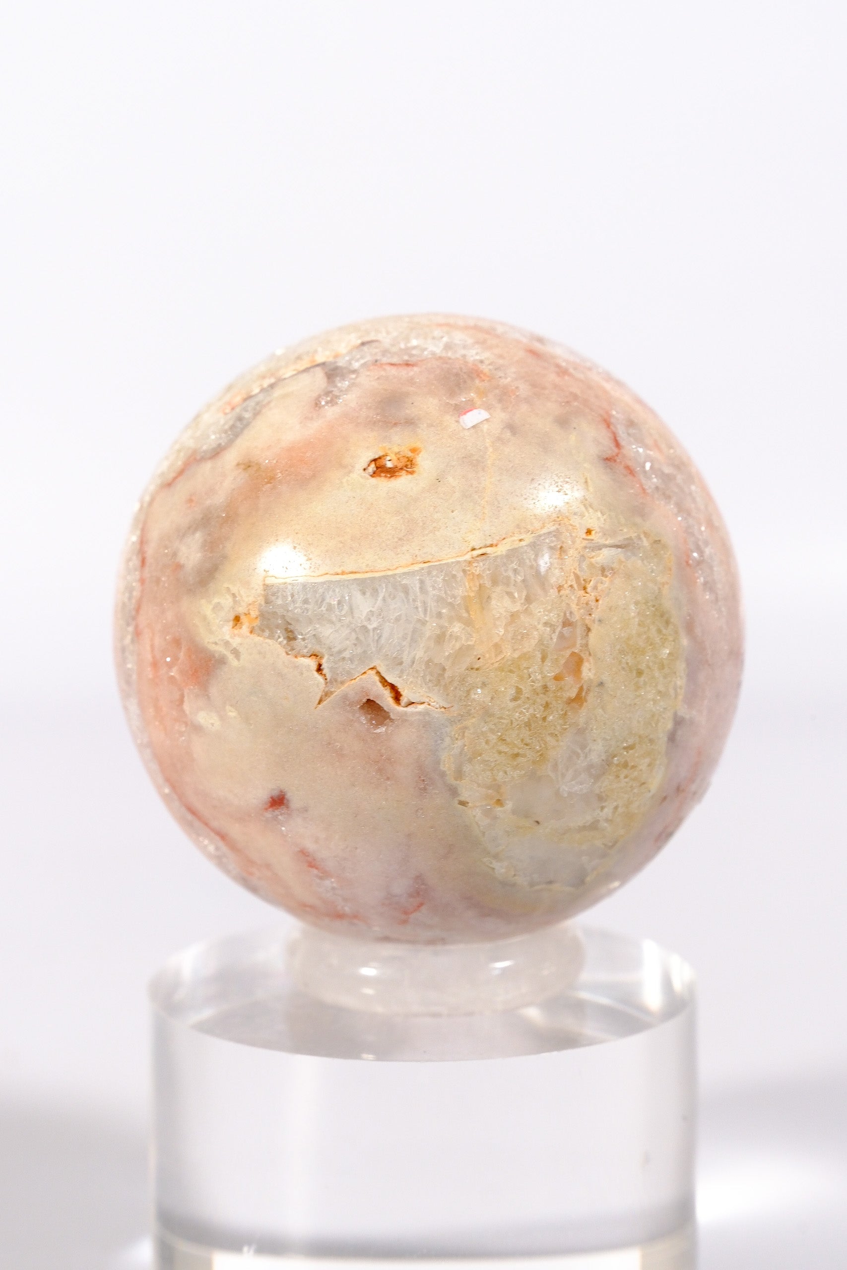 Pink Amethyst Sphere