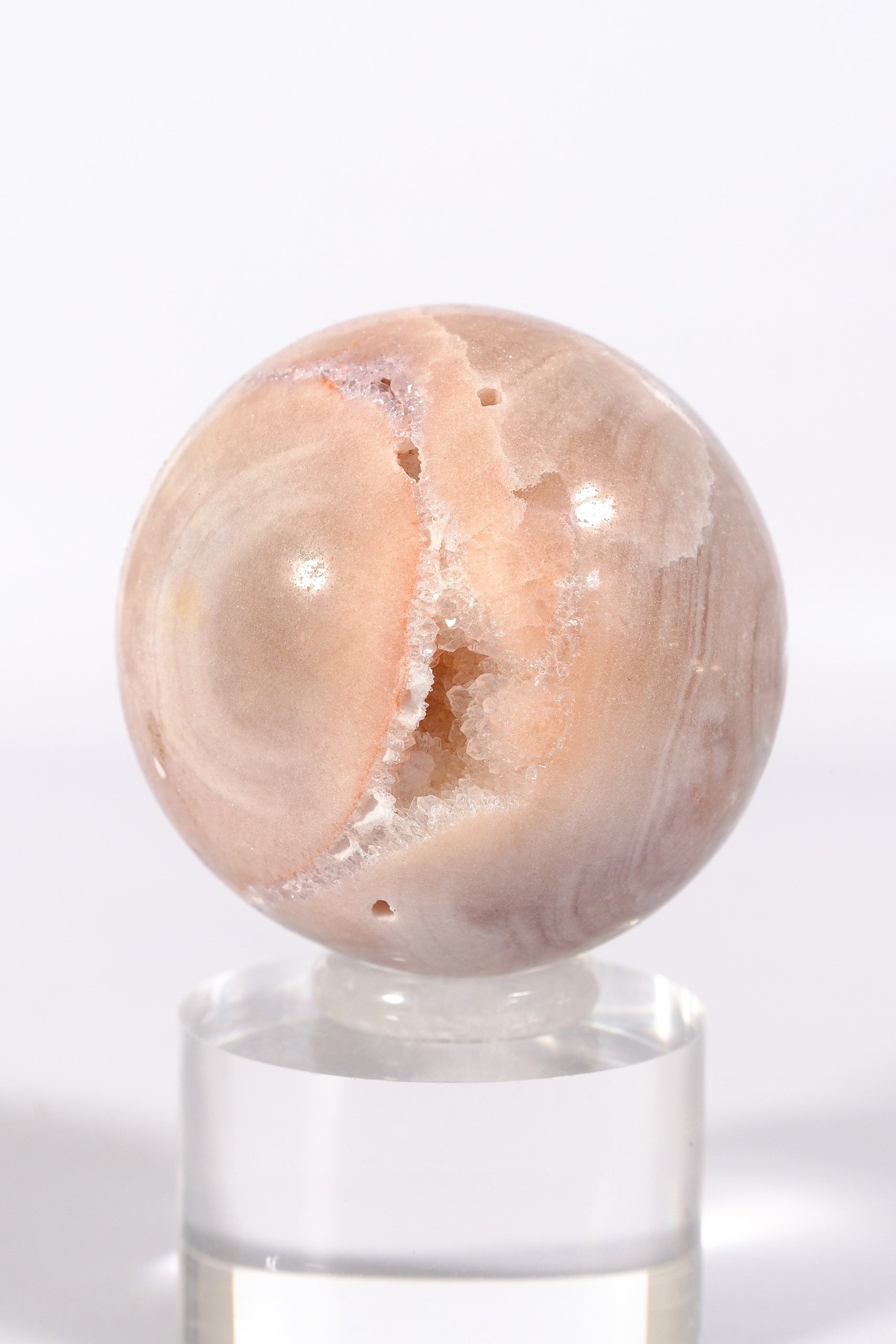 Pink Amethyst Sphere