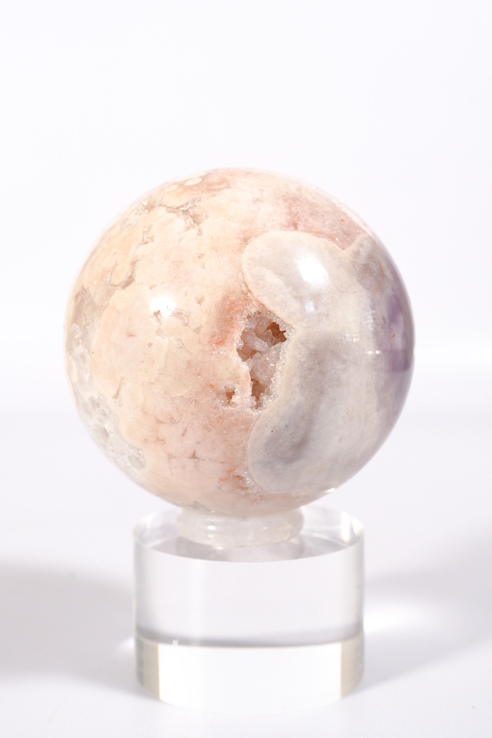Pink Amethyst Sphere