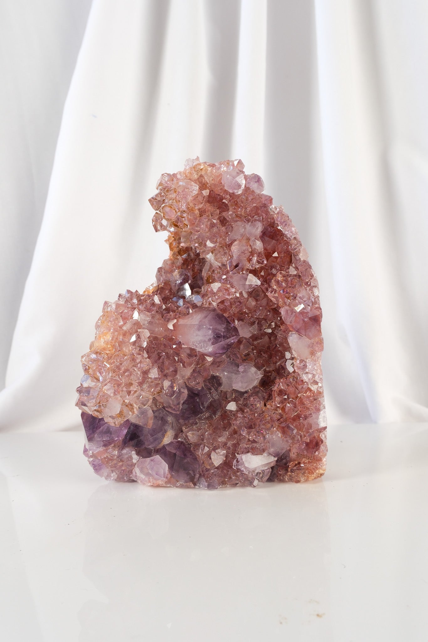 Pink Amethyst Freeform Cluster - High Quality
