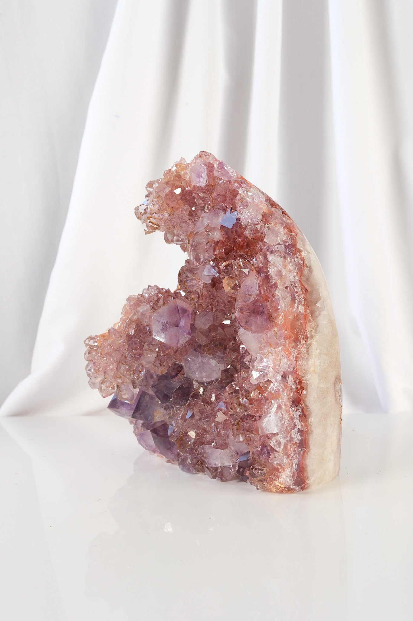 Pink Amethyst Freeform Cluster - High Quality