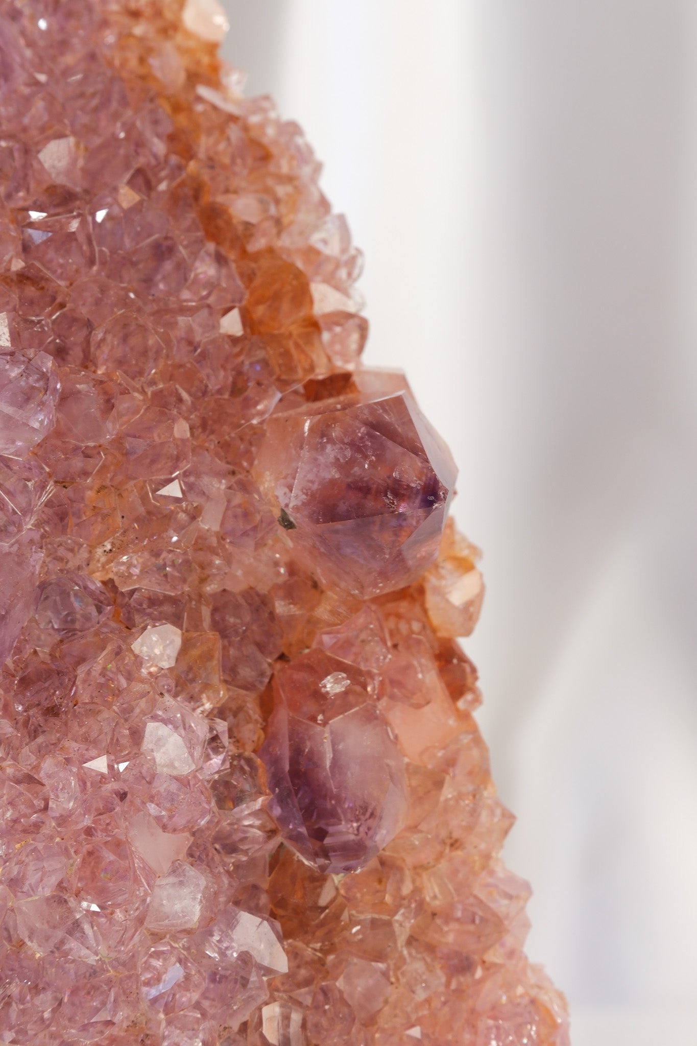 Pink Amethyst Freeform Cluster - High Quality