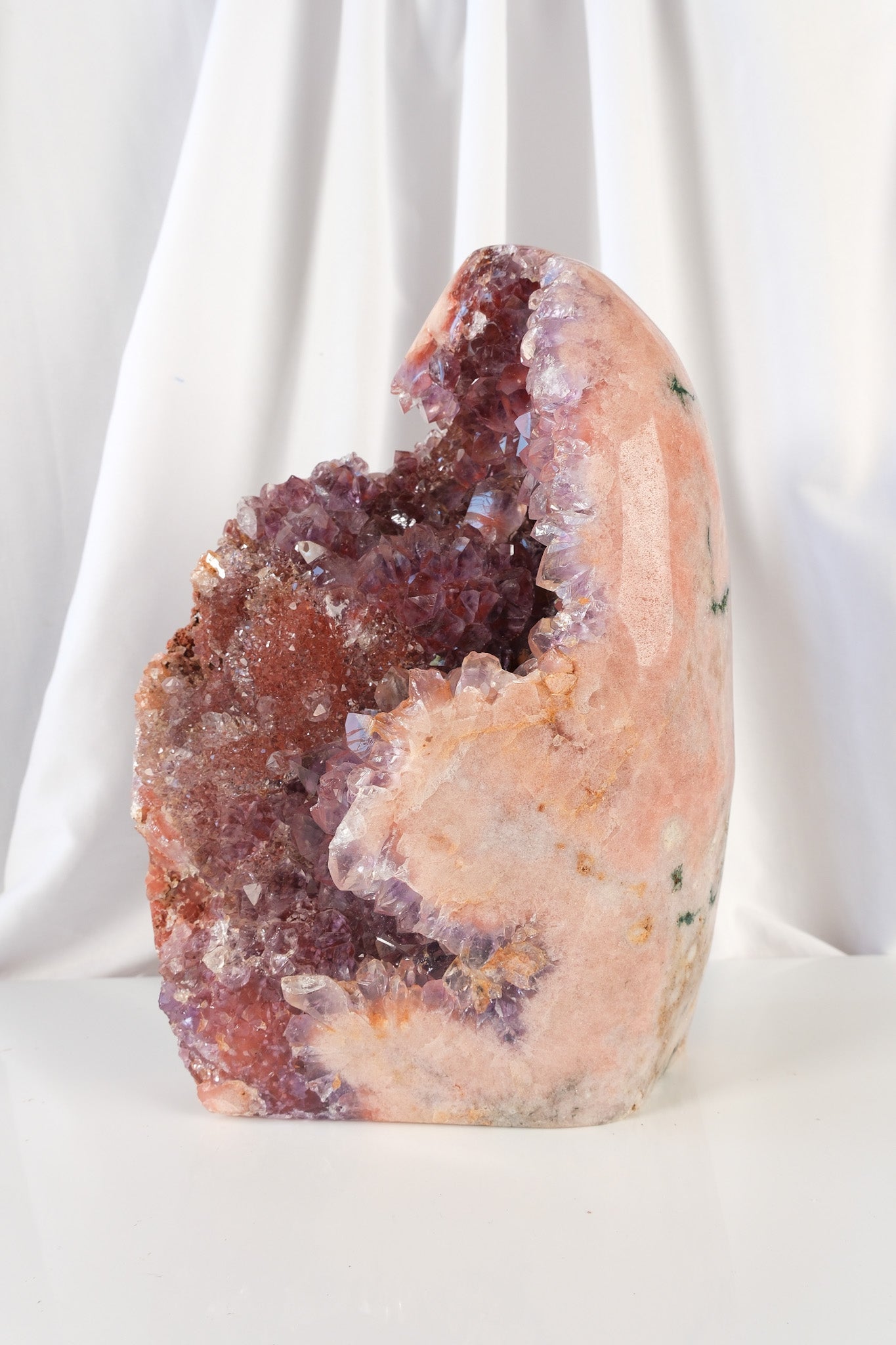 Pink Amethyst Freeform Cluster - High Quality