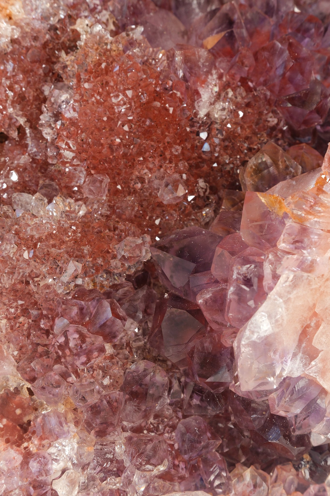 Pink Amethyst Freeform Cluster - High Quality