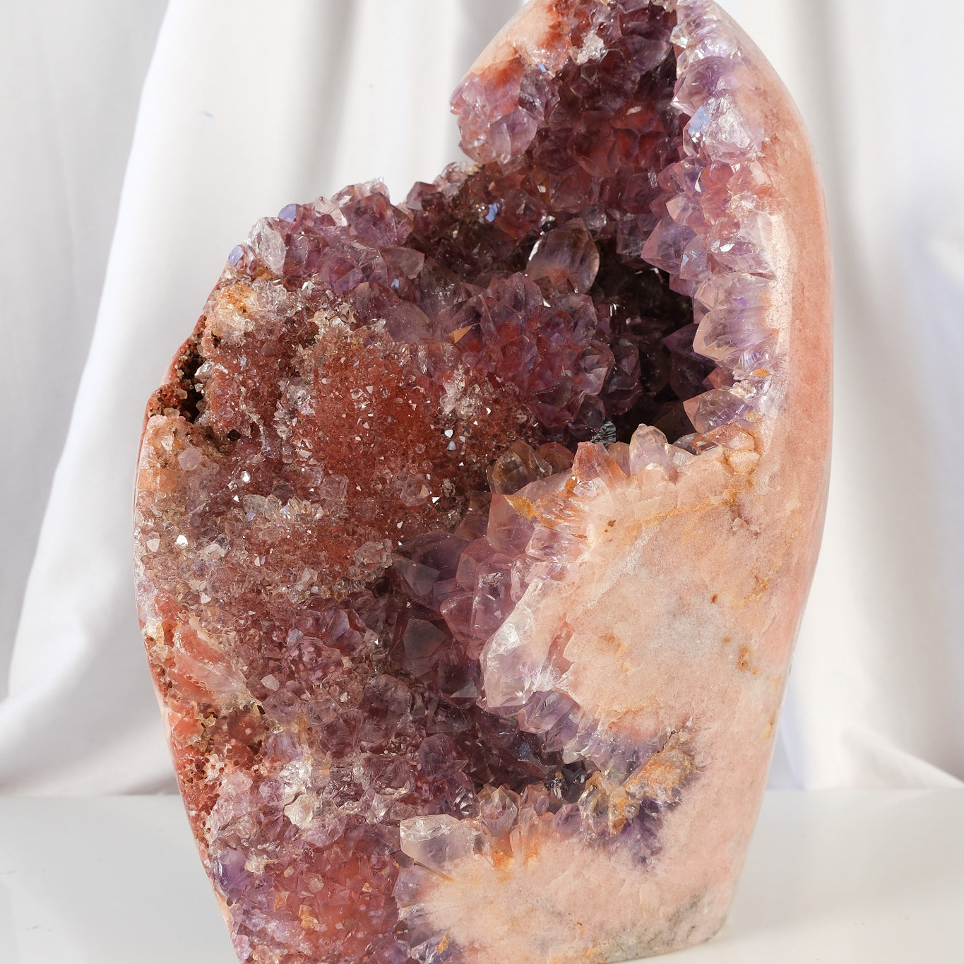 Pink Amethyst Freeform Cluster - High Quality