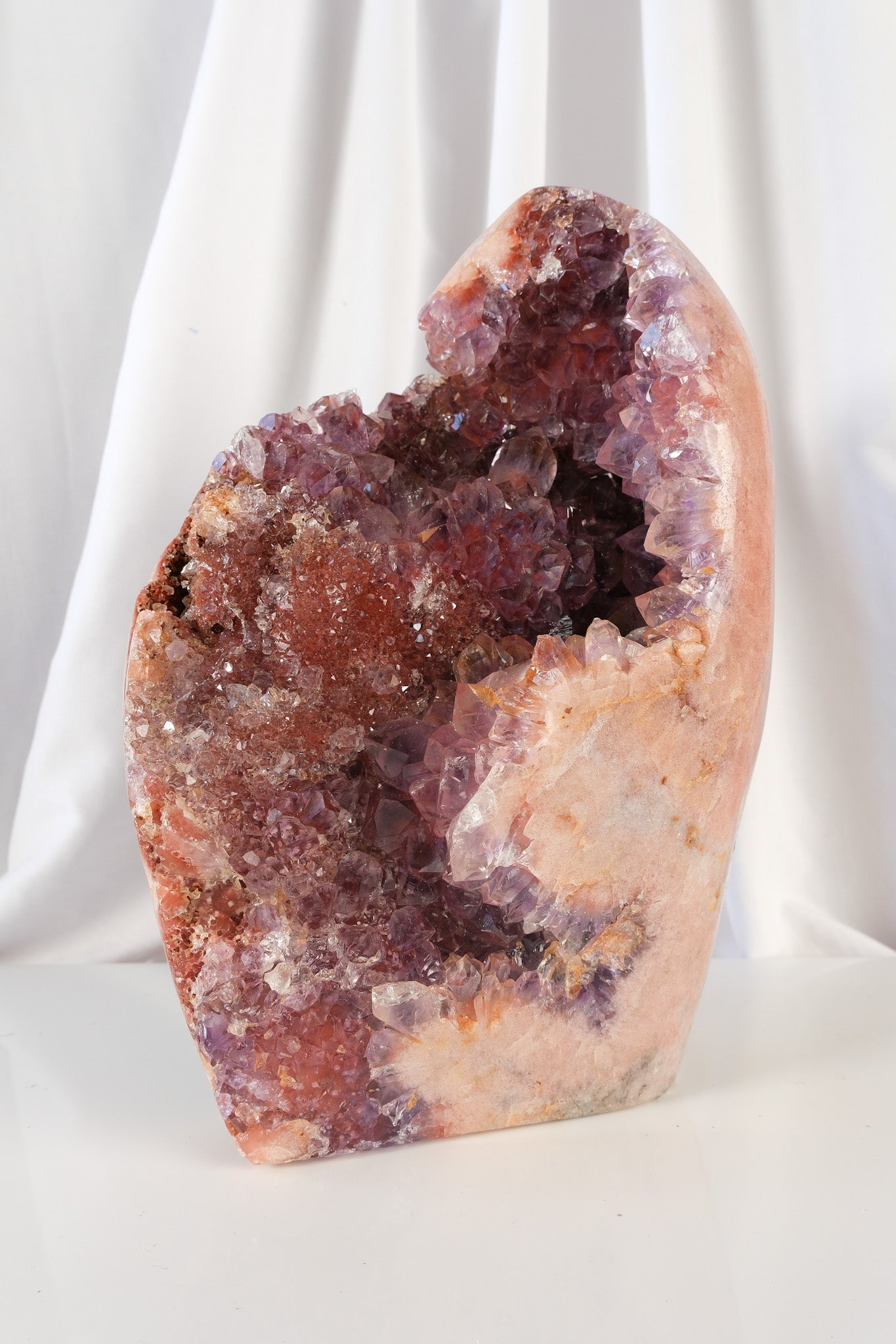 Pink Amethyst Freeform Cluster - High Quality