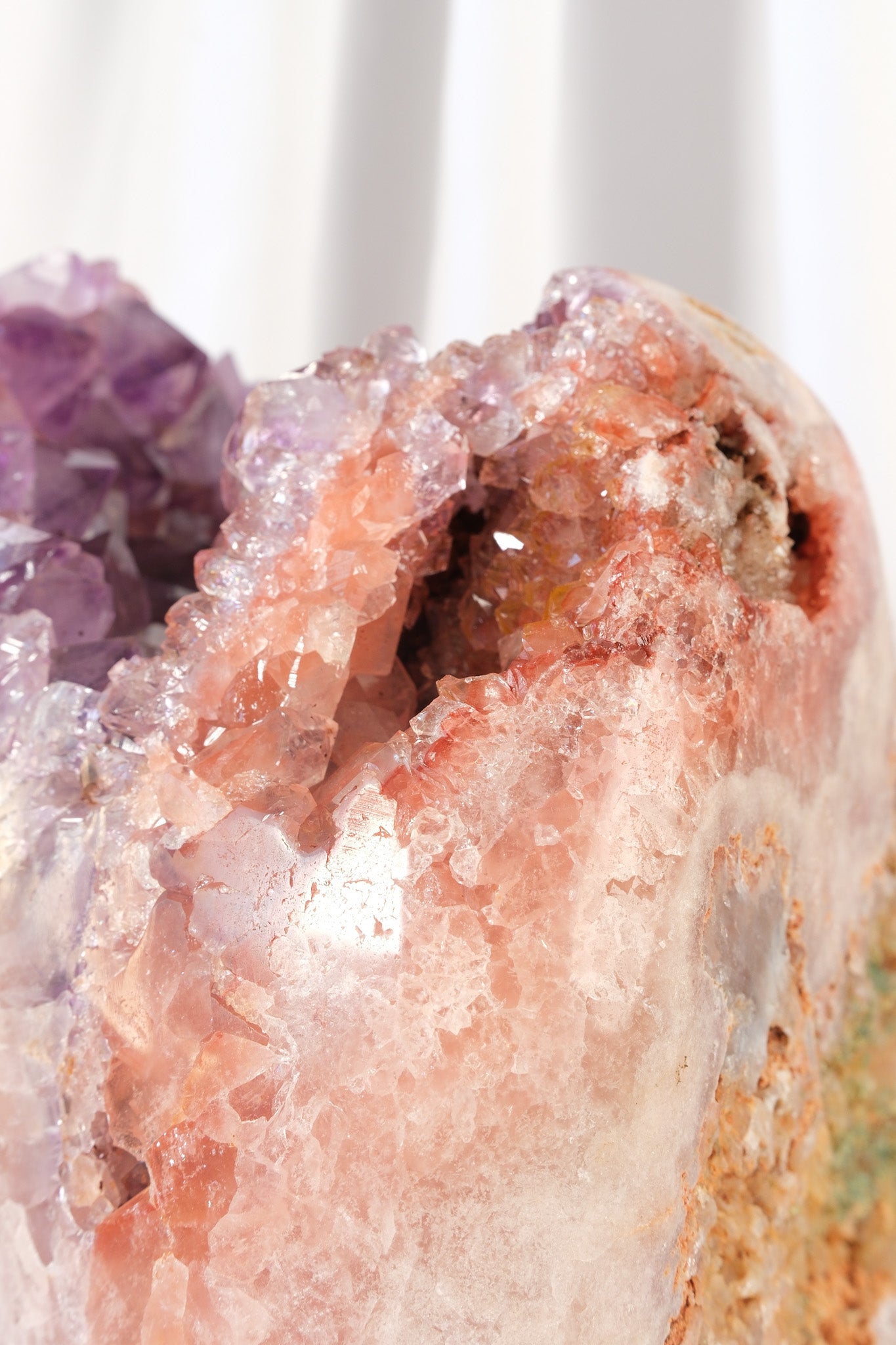 Pink Amethyst Freeform Cluster - High Quality