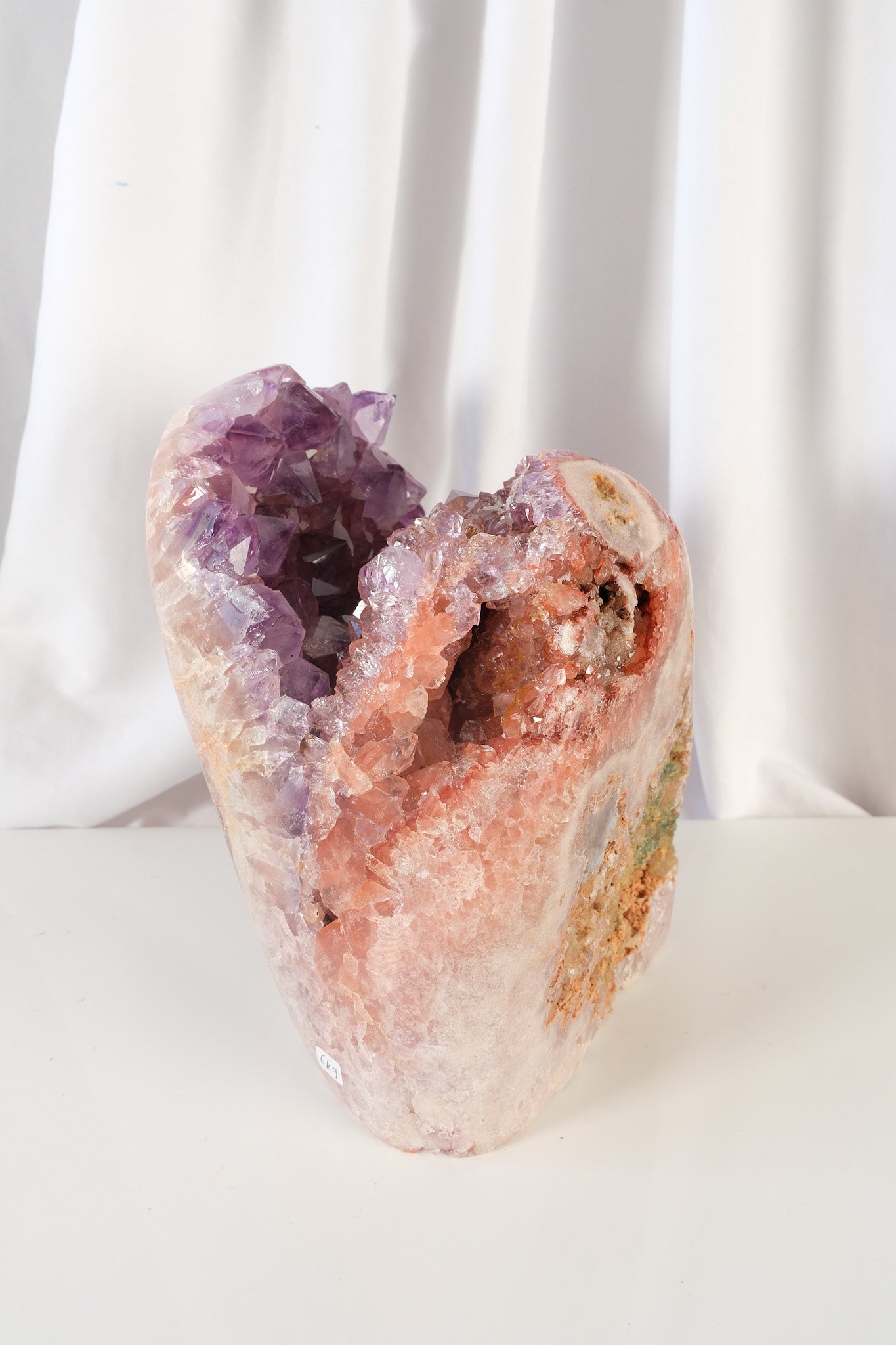 Pink Amethyst Freeform Cluster - High Quality