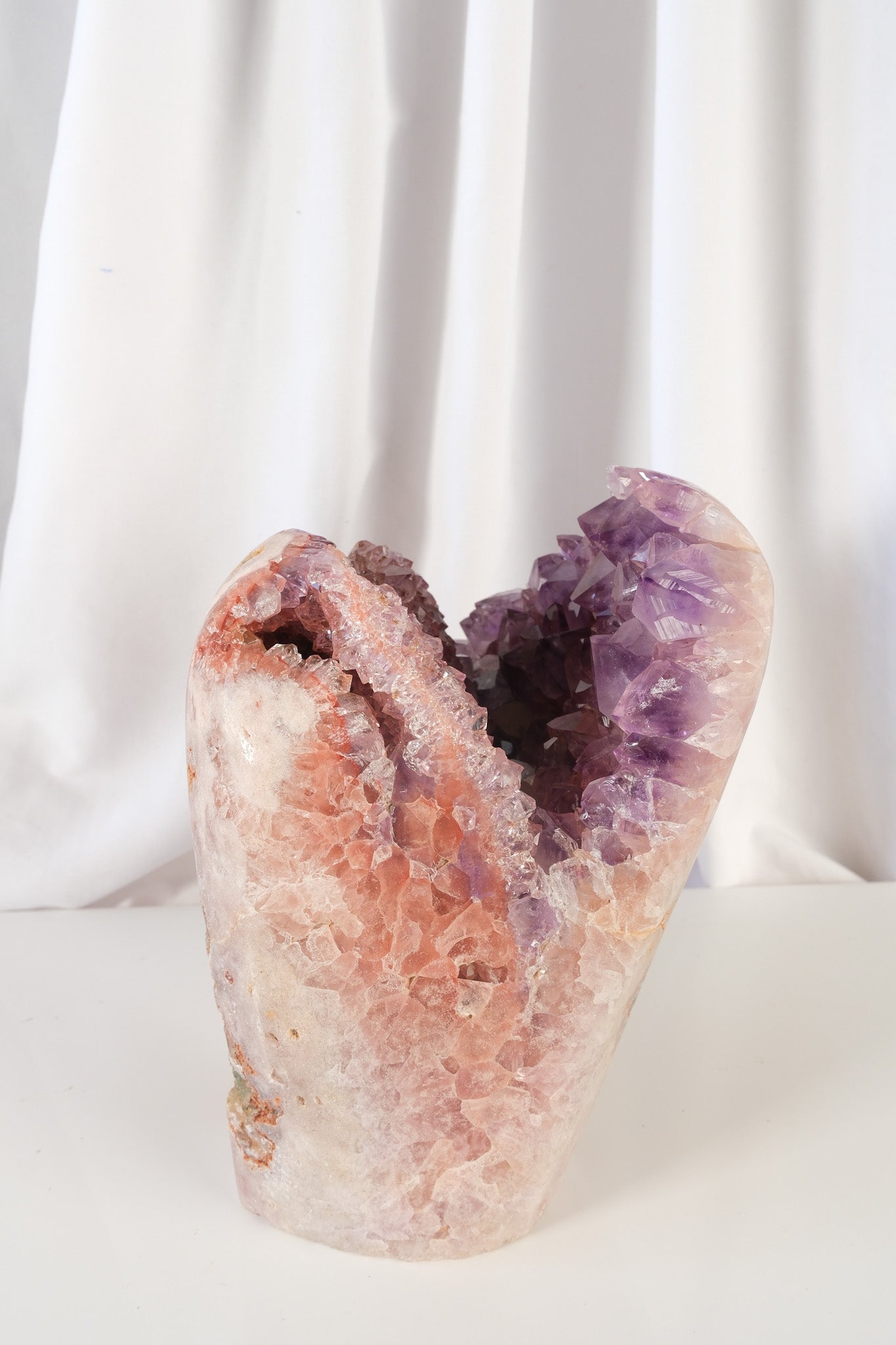 Pink Amethyst Freeform Cluster - High Quality