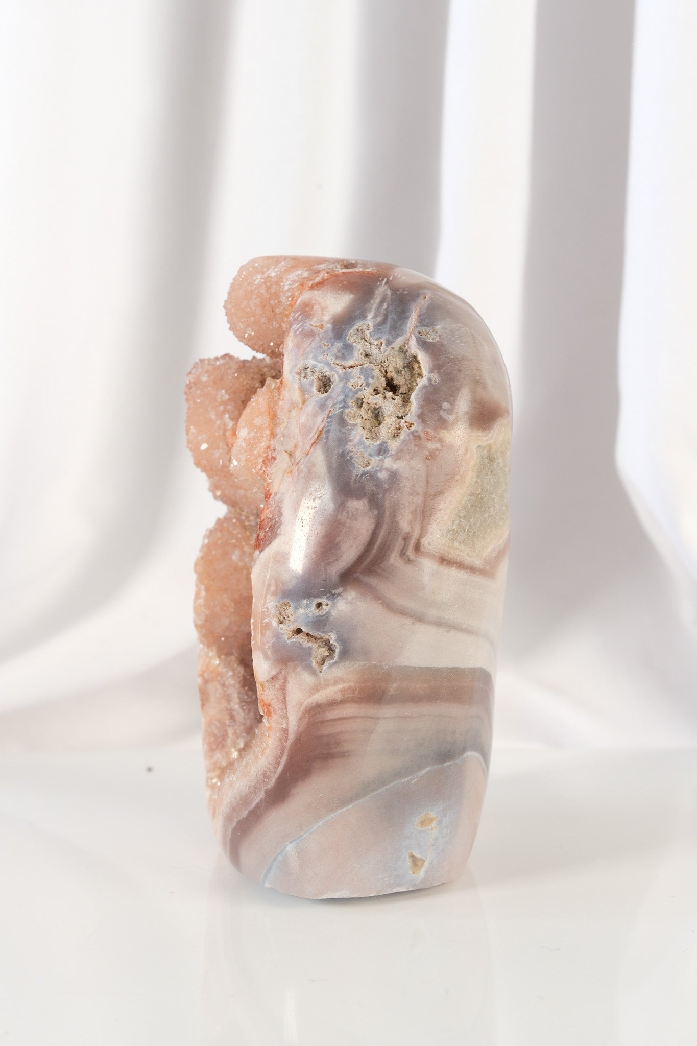 Pink Amethyst Freeform Cluster - High Quality