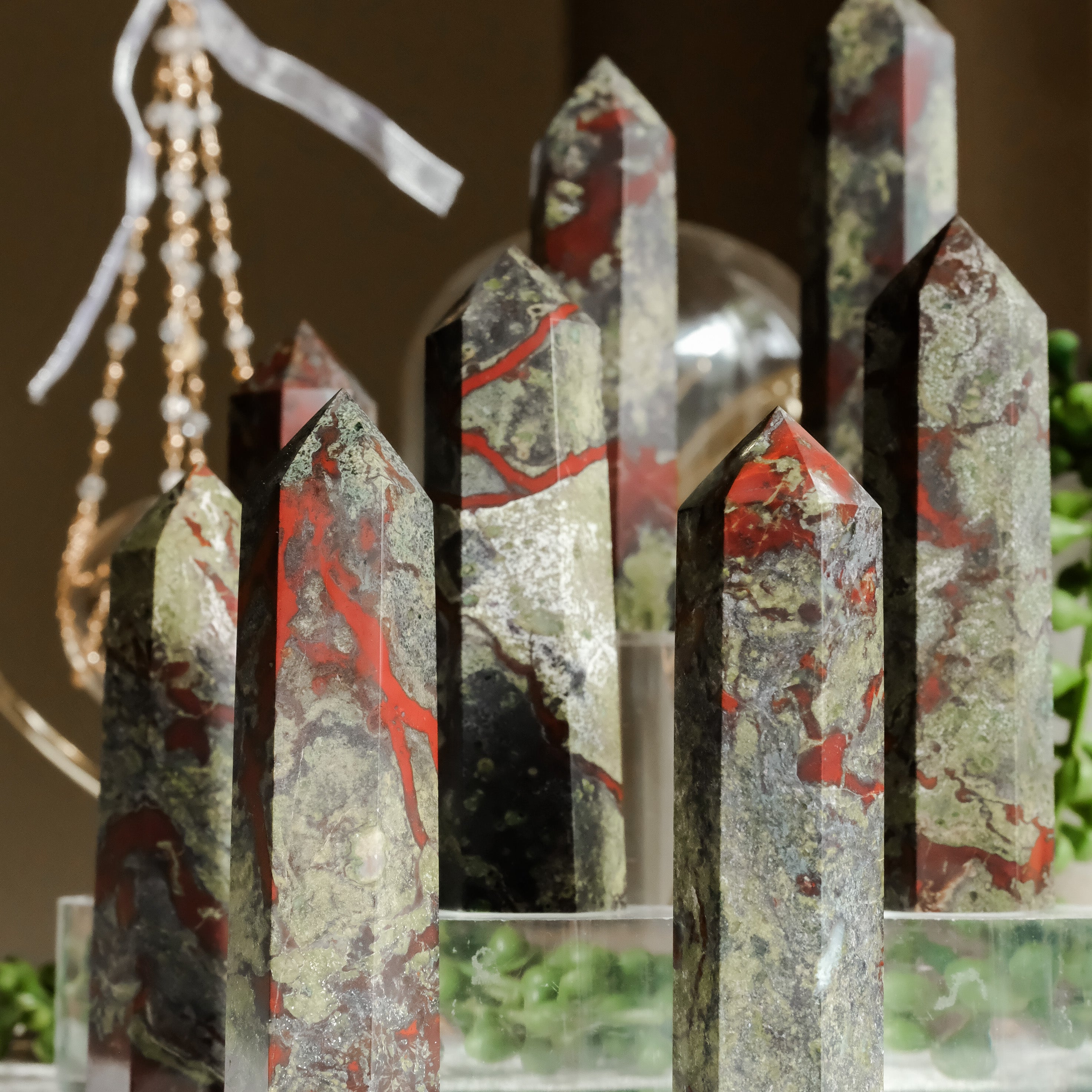 Dragons Blood Jasper Tower