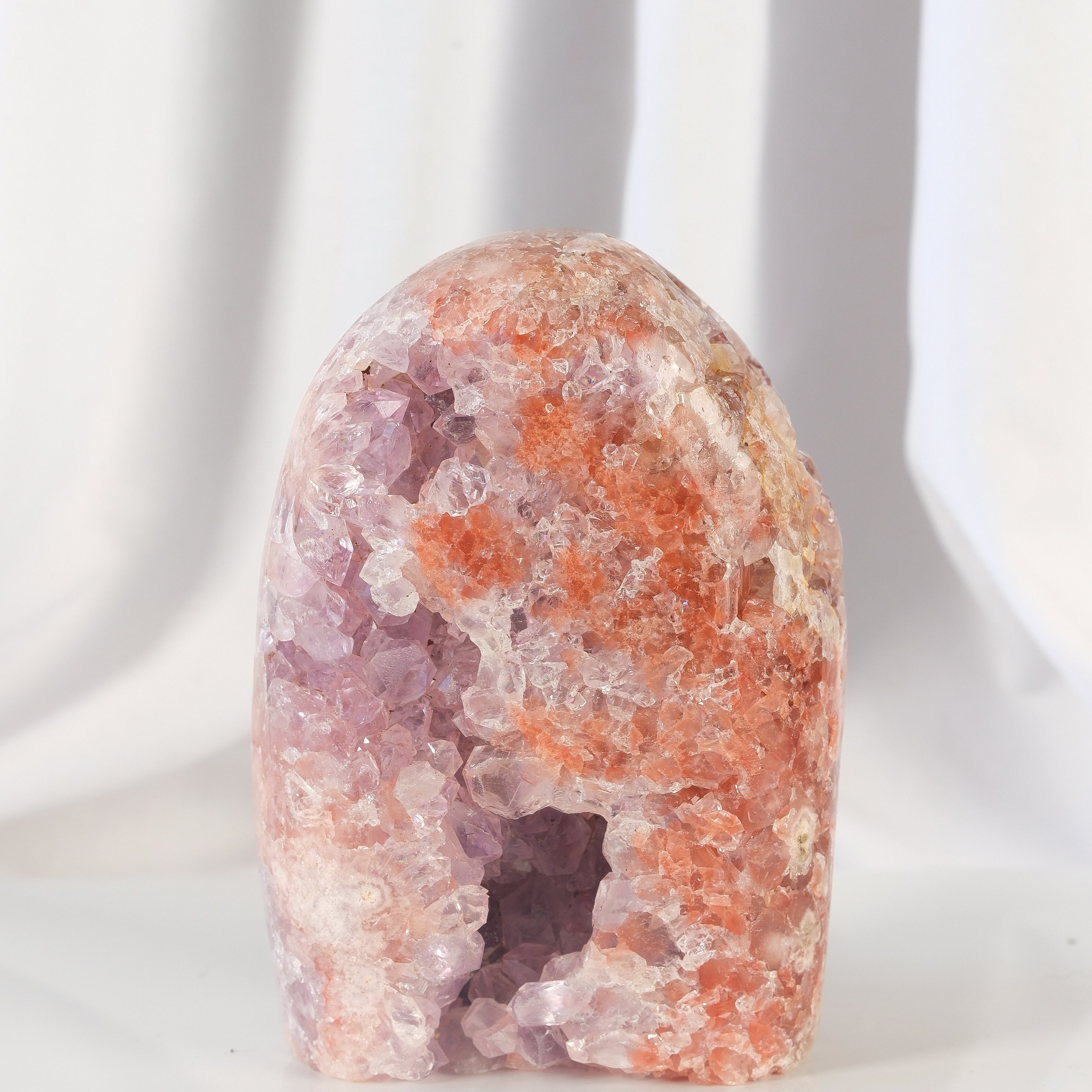 Pink Amethyst Freeform Cluster - High Quality