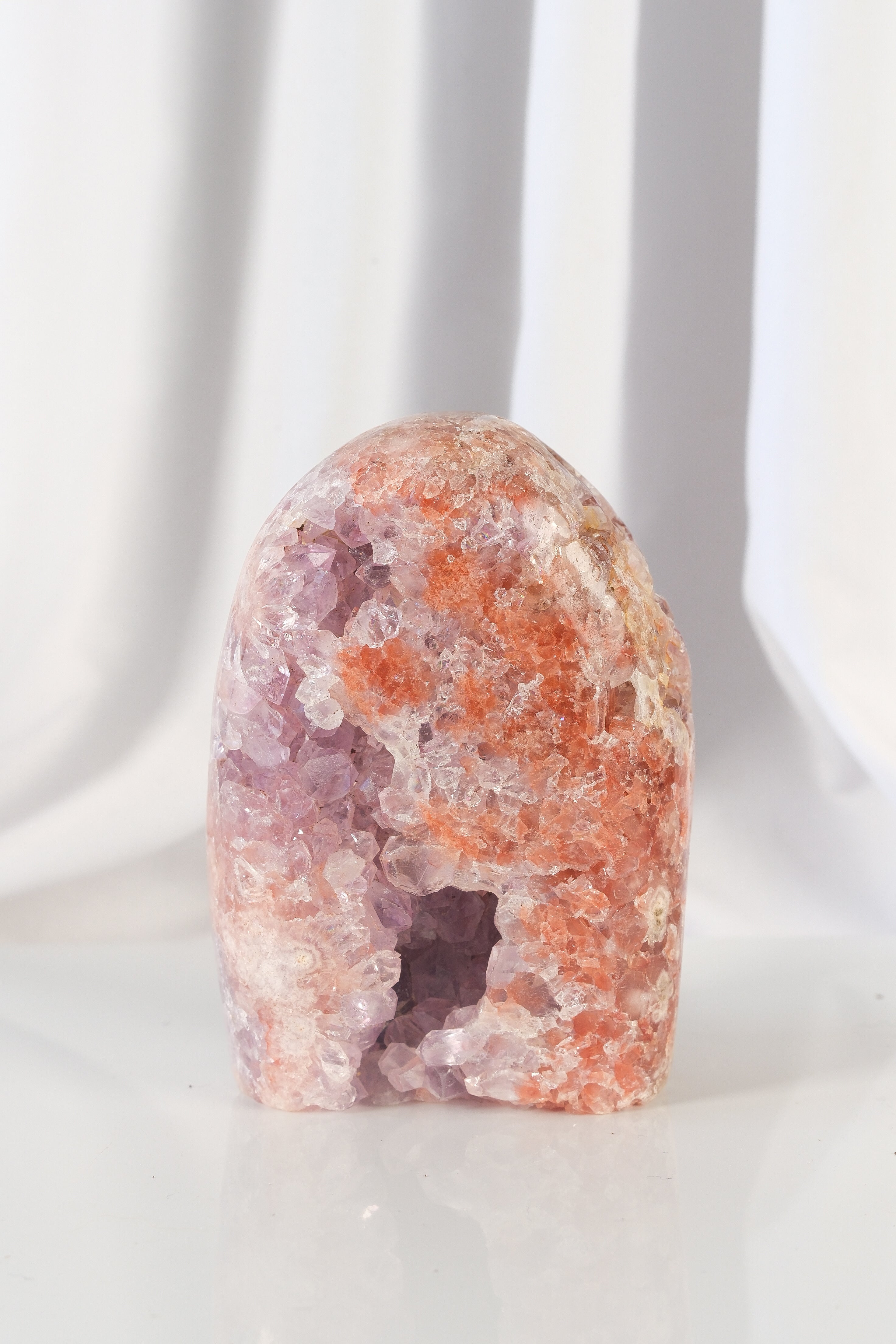 Pink Amethyst Freeform Cluster - High Quality