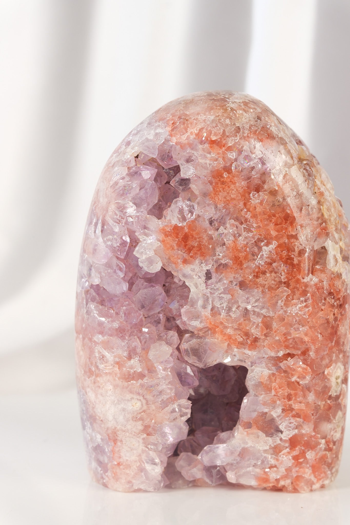Pink Amethyst Freeform Cluster - High Quality