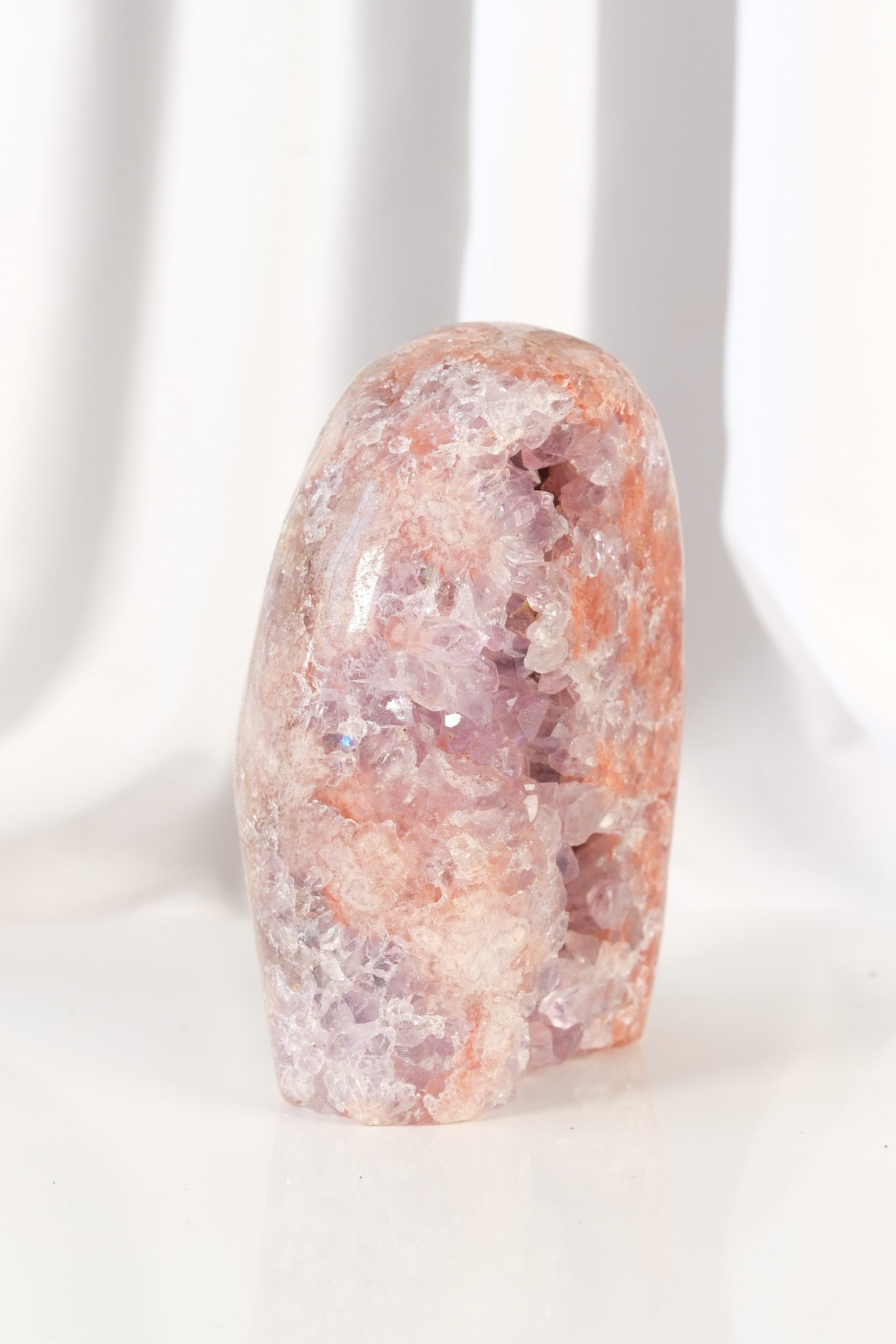 Pink Amethyst Freeform Cluster - High Quality