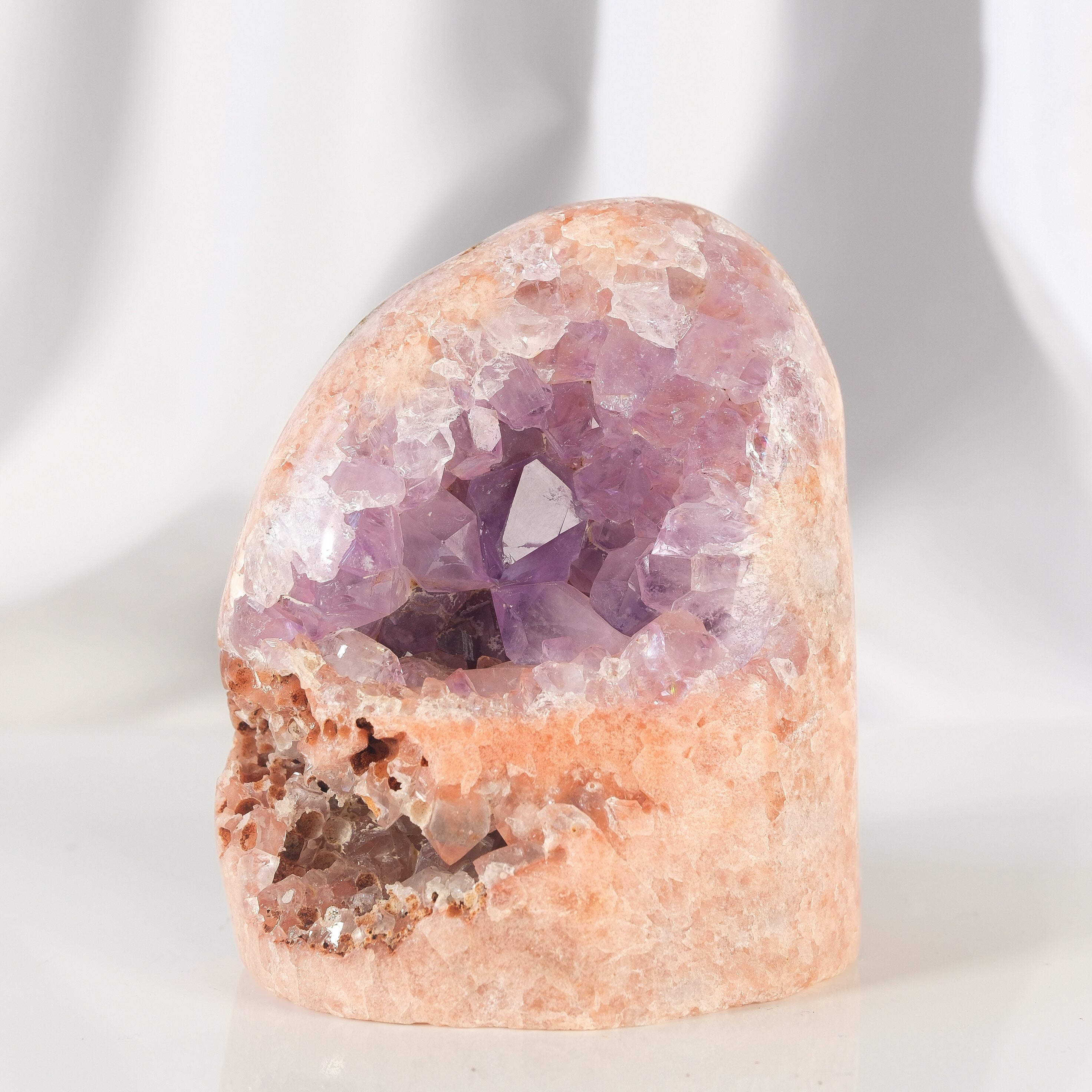 Pink Amethyst Freeform Cluster - High Quality