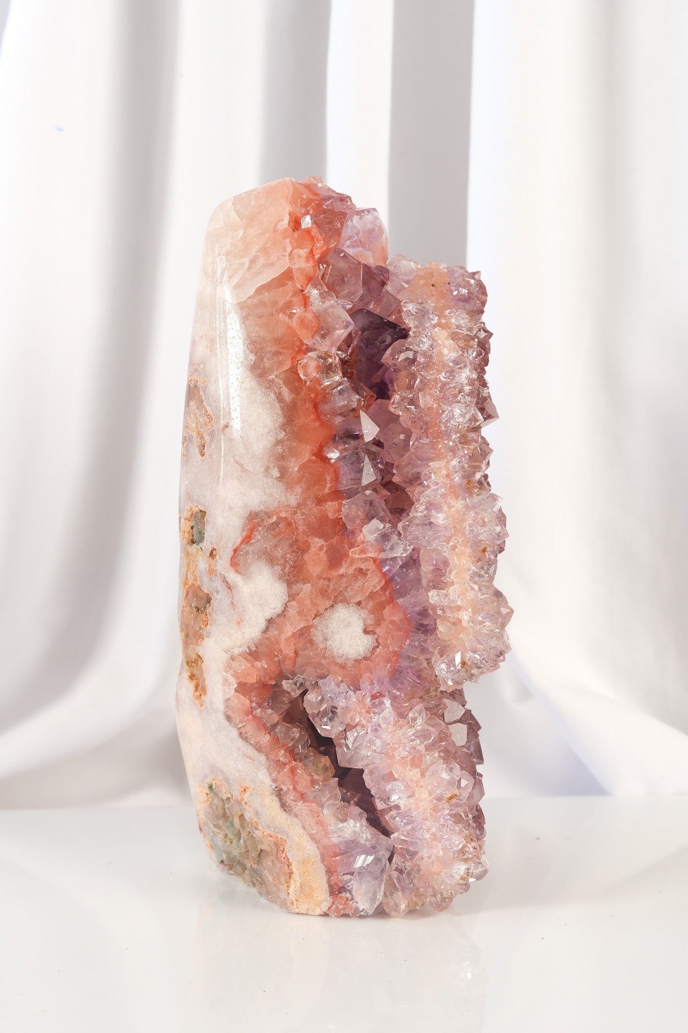 Pink Amethyst Freeform Cluster - High Quality