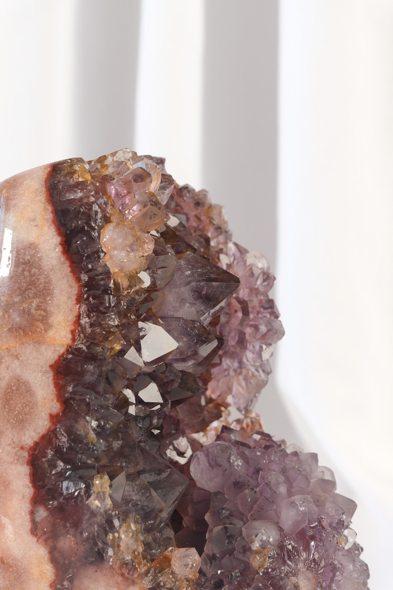 Pink Amethyst Freeform Cluster - High Quality