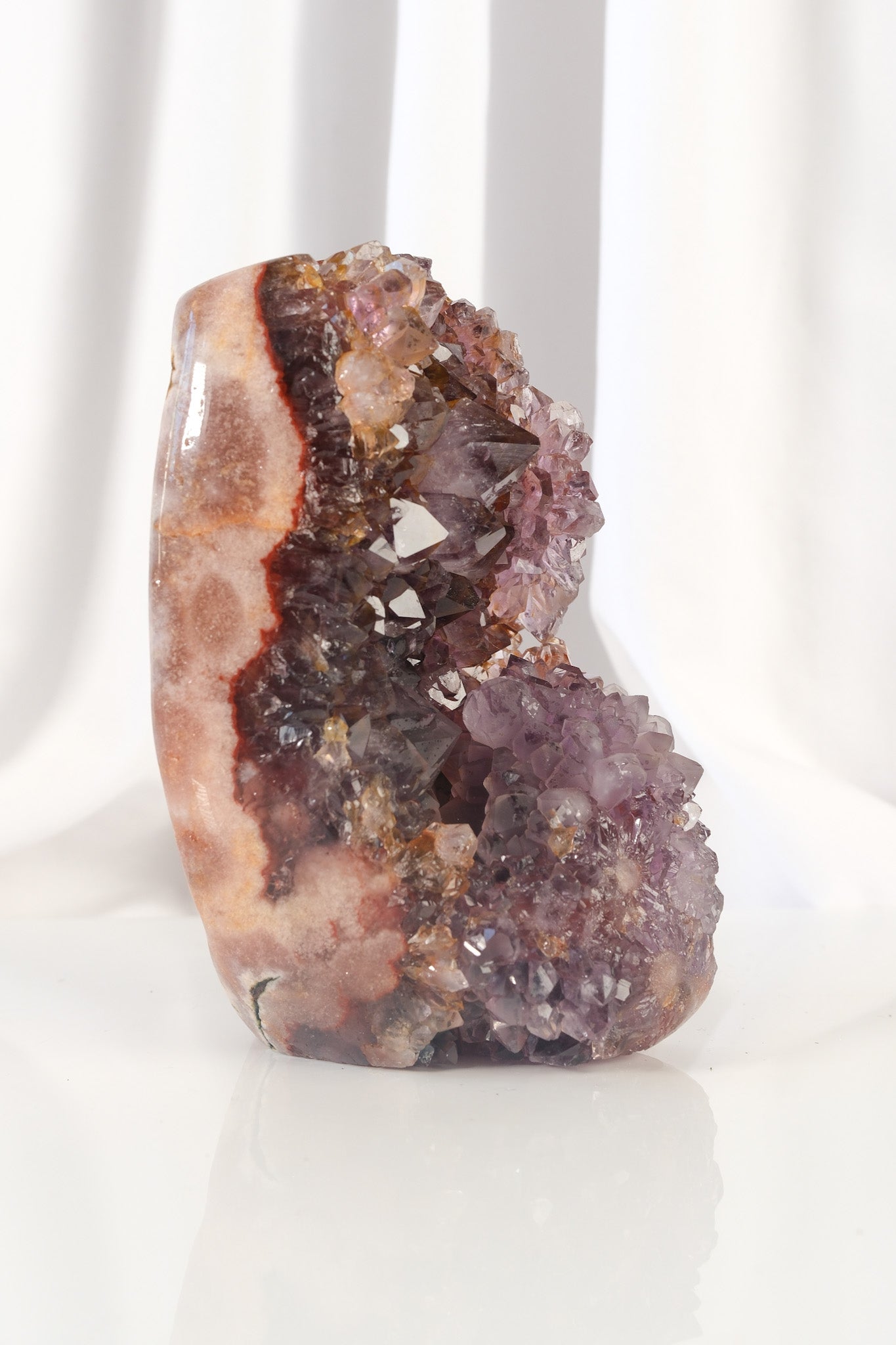 Pink Amethyst Freeform Cluster - High Quality