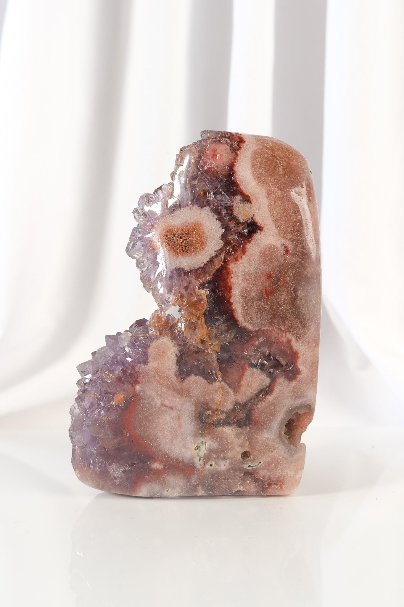 Pink Amethyst Freeform Cluster - High Quality