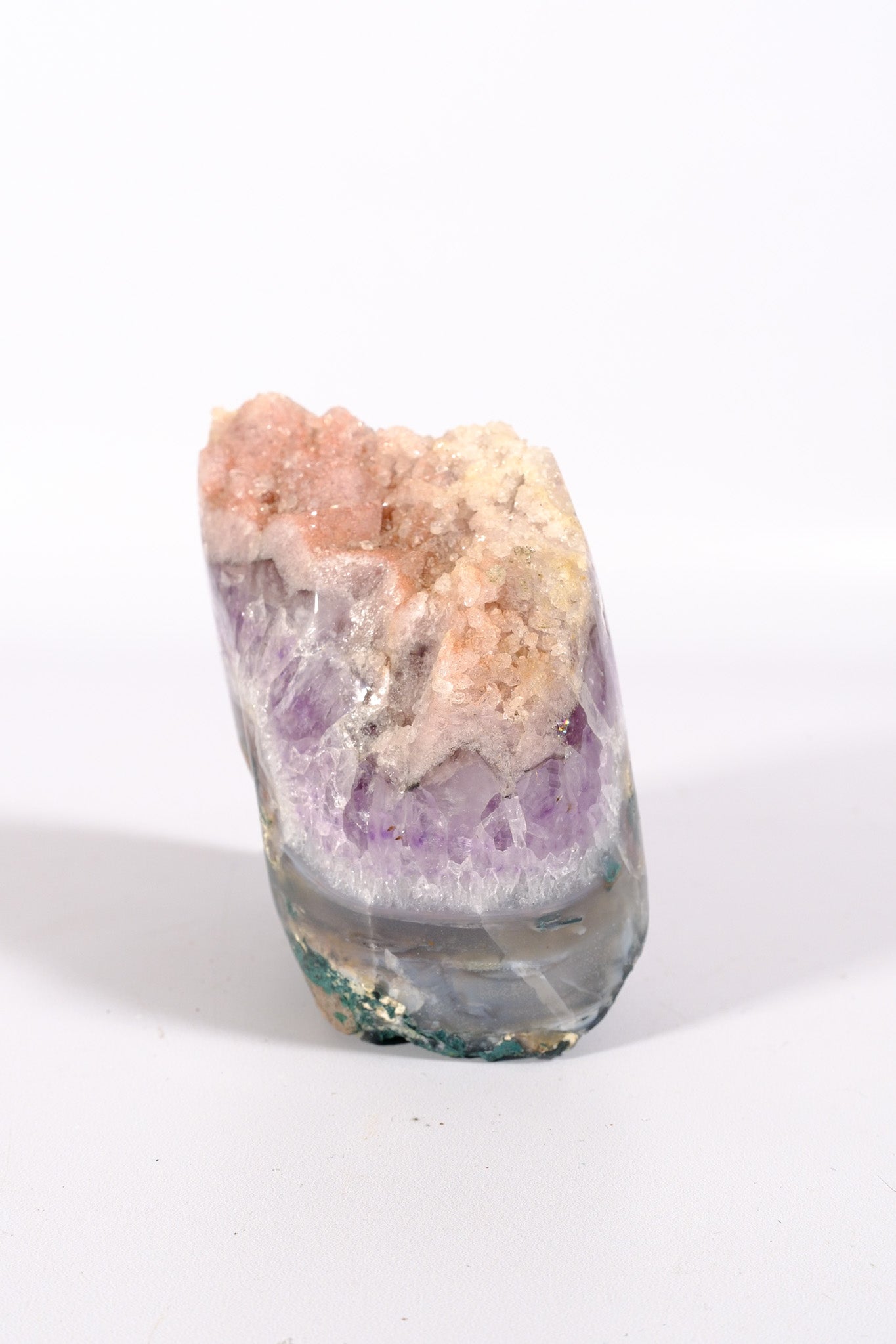 Pink Amethyst Freeform Cutbase