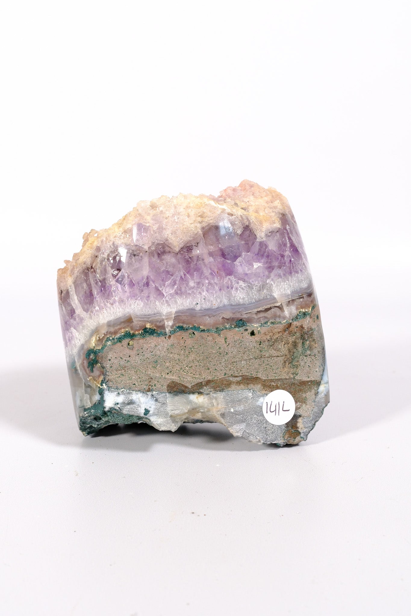 Pink Amethyst Freeform Cutbase