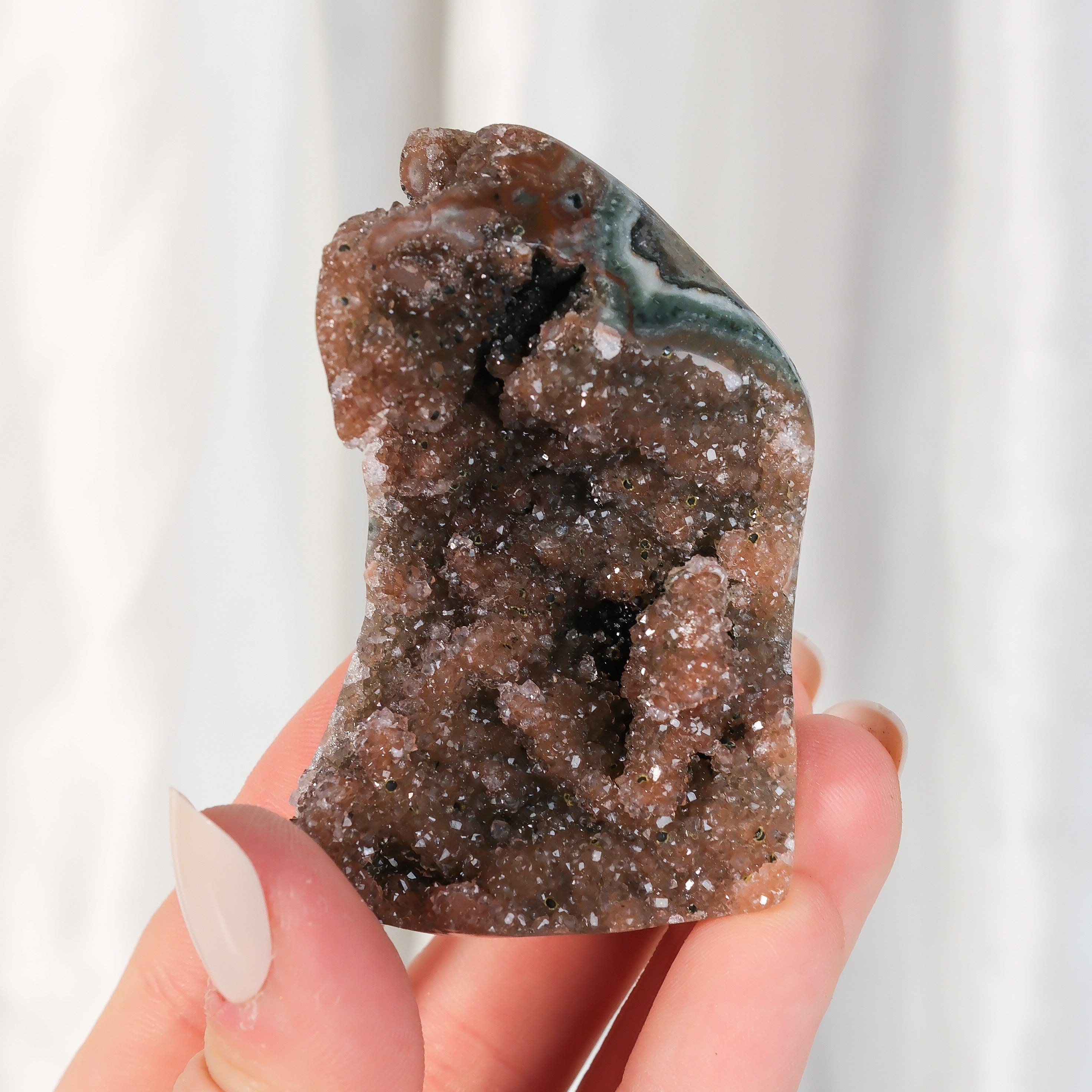 Rainbow Amethyst Cluster