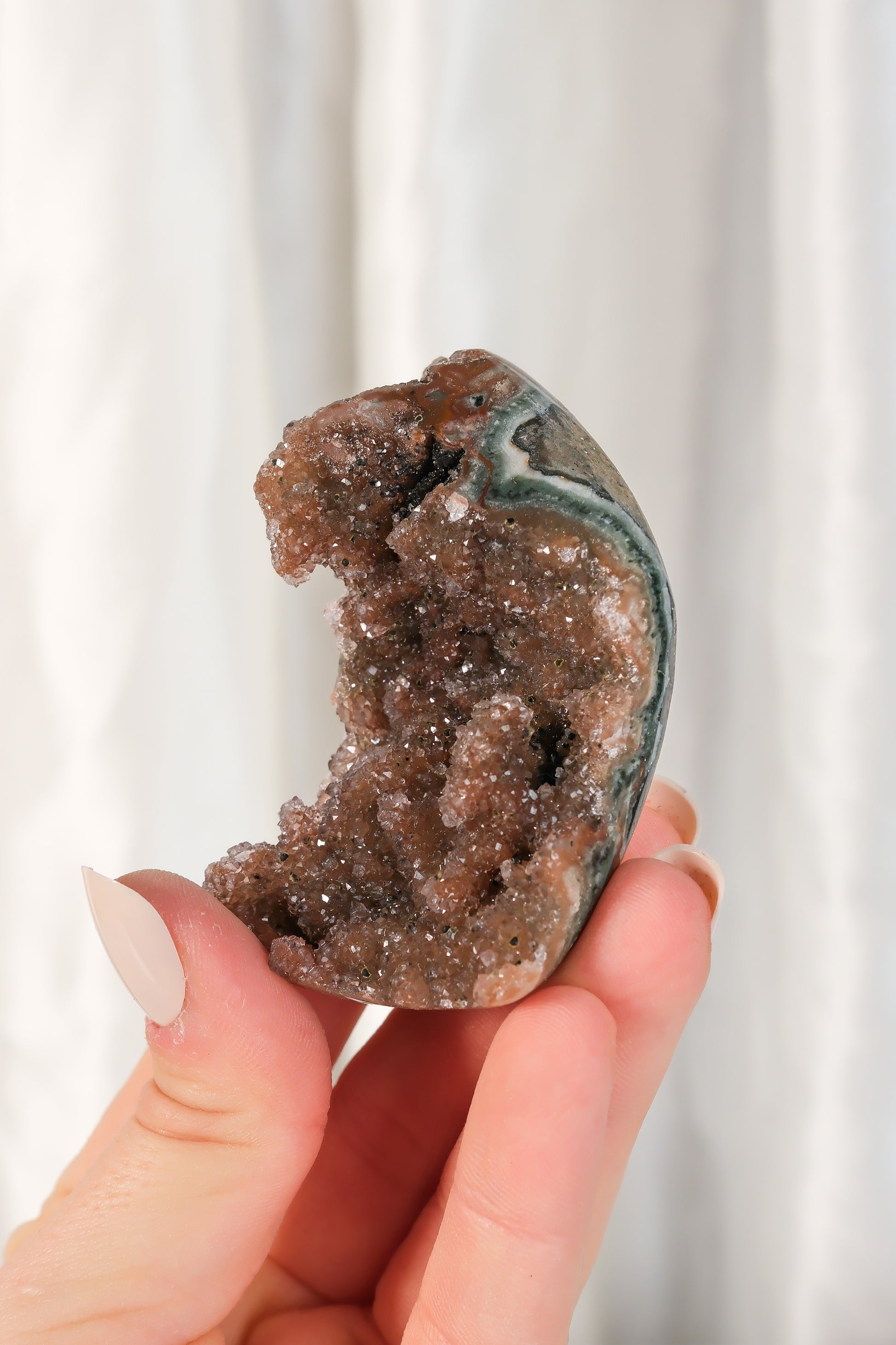 Rainbow Amethyst Cluster