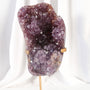 Pink Amethyst Cluster on Stand
