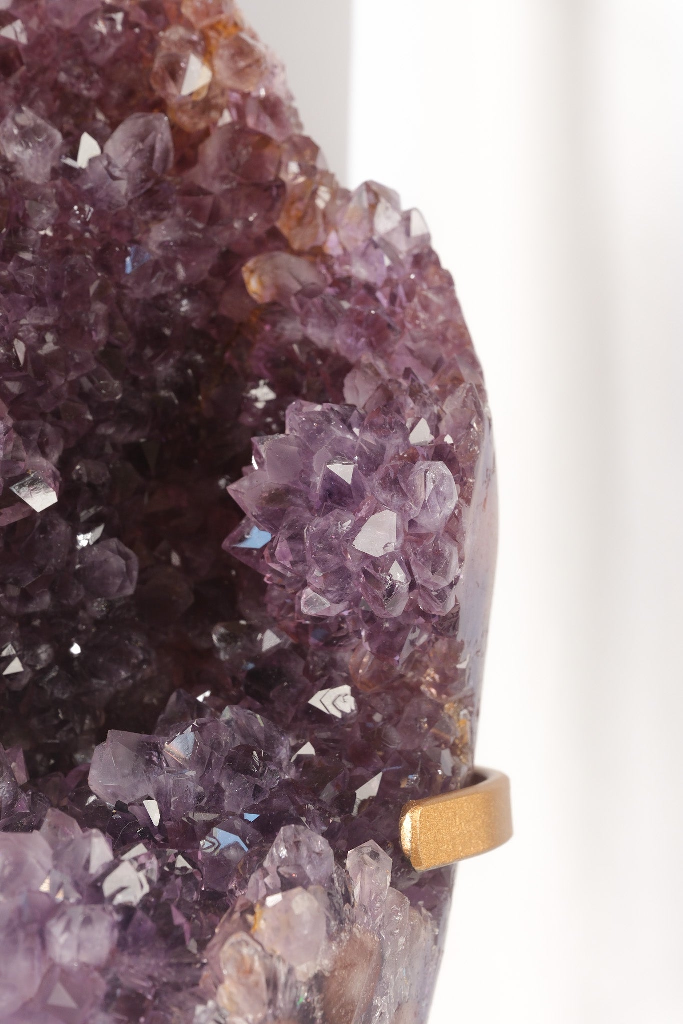 Pink Amethyst Cluster on Stand