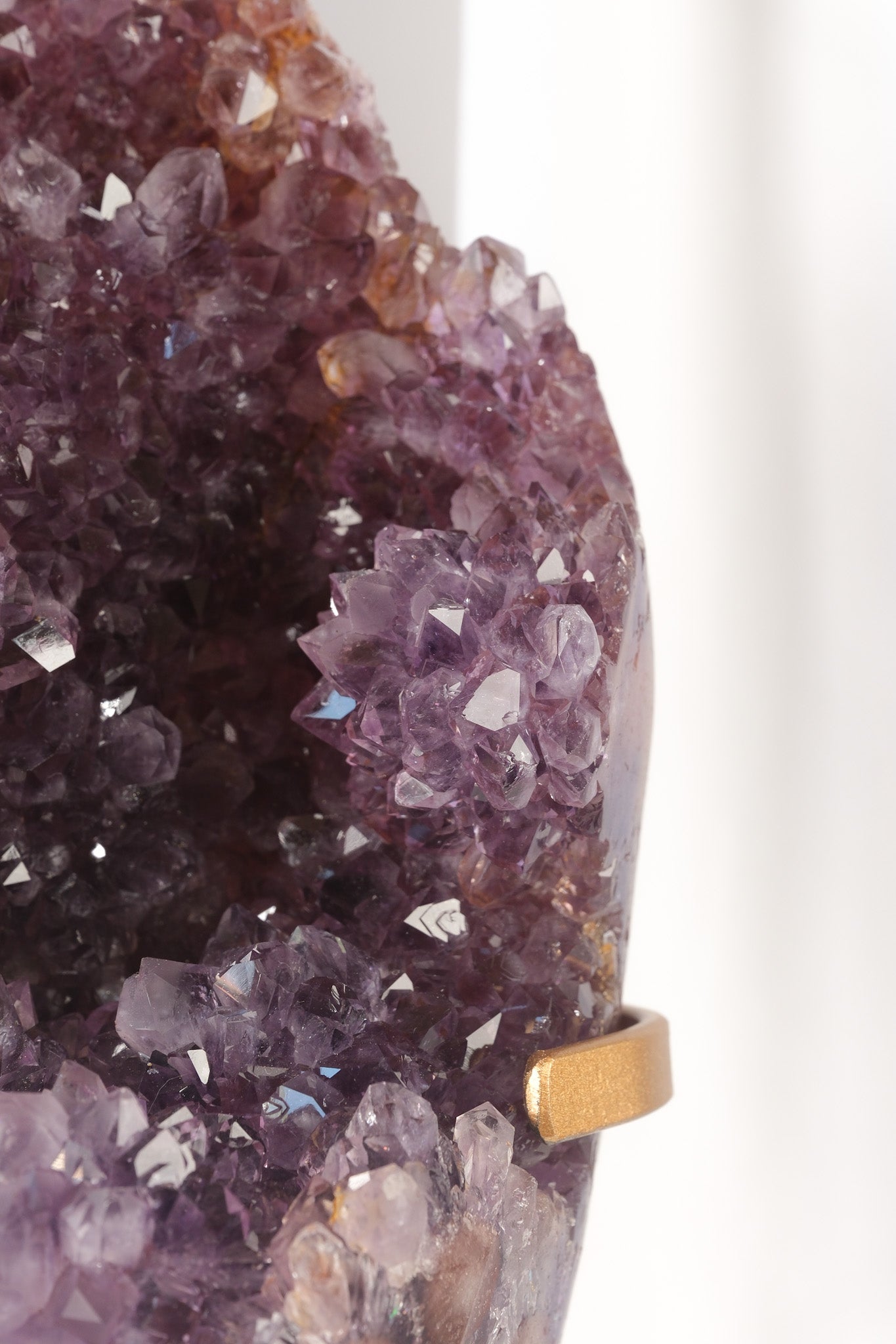 Pink Amethyst Cluster on Stand