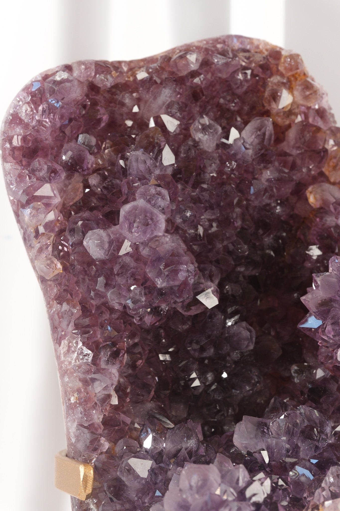 Pink Amethyst Cluster on Stand