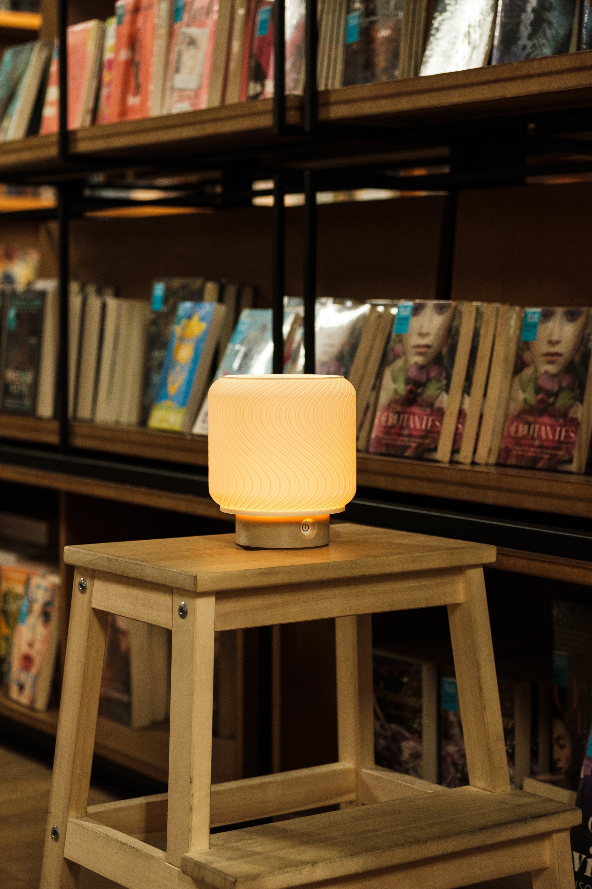 Pink Amethyst Cluster on Stand