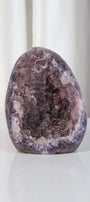High Quality Purple Sugar Coated Amethyst Cutbase Cluster Misfit