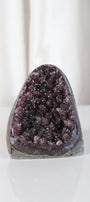 High Quality Purple Sugar Coated Amethyst Cutbase Cluster