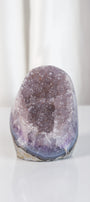 High Quality Purple Sugar Coated Amethyst Cutbase Cluster