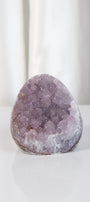 High Quality Purple Sugar Coated Amethyst Cutbase Cluster