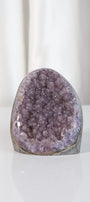 High Quality Purple Sugar Coated Amethyst Cutbase Cluster
