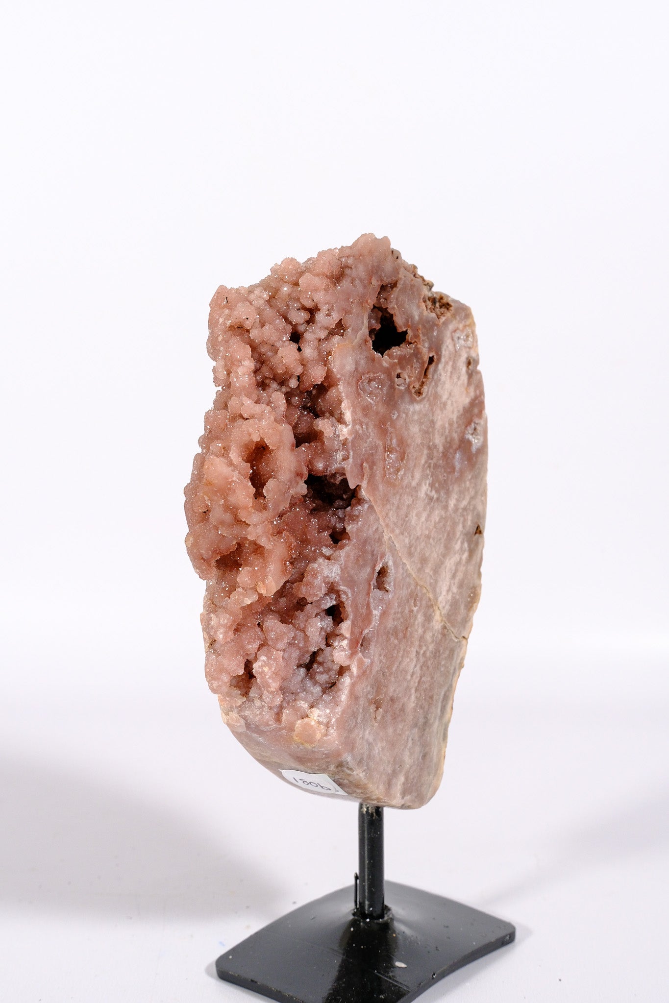 Pink Amethyst Slab on Stand