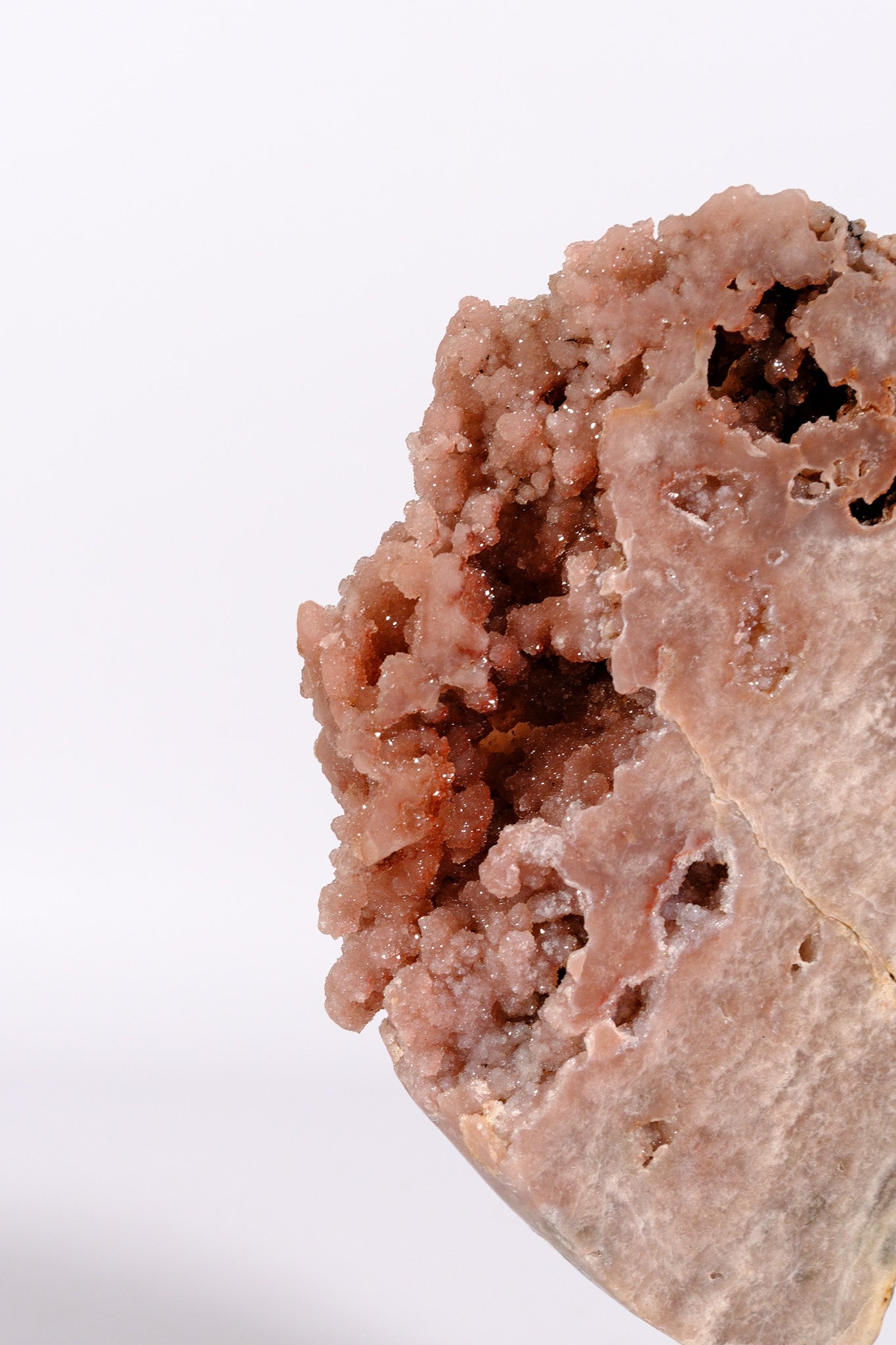 Pink Amethyst Slab on Stand