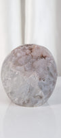 High Quality Rainbow Sugar Coated Amethyst Cutbase Cluster